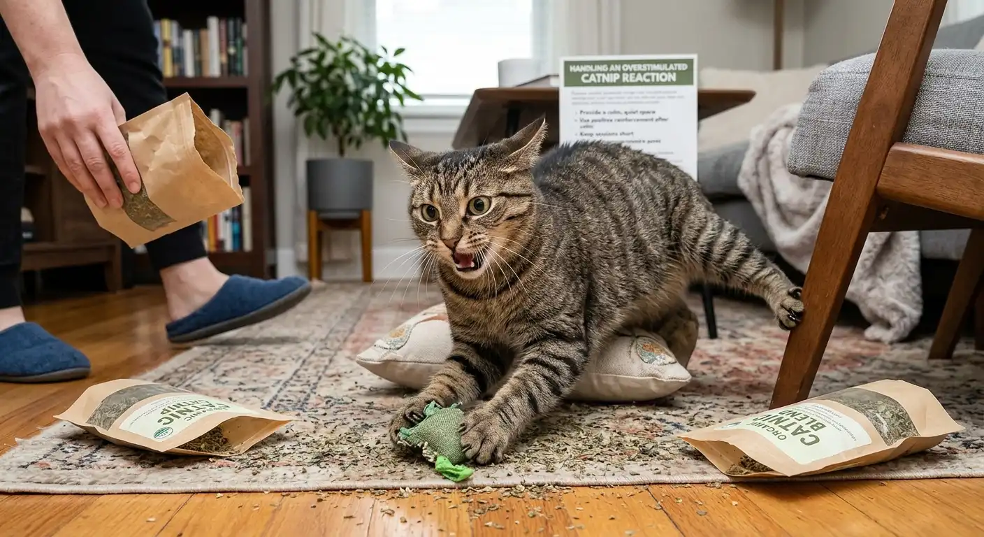 Can Catnip Make Cats Aggressive or Overstimulated?