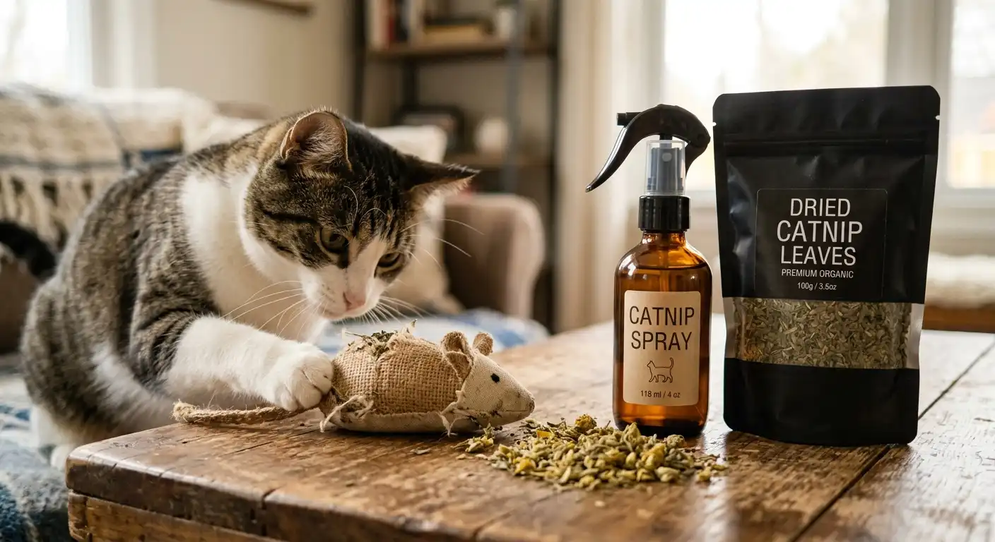 Catnip Toys and Spray
