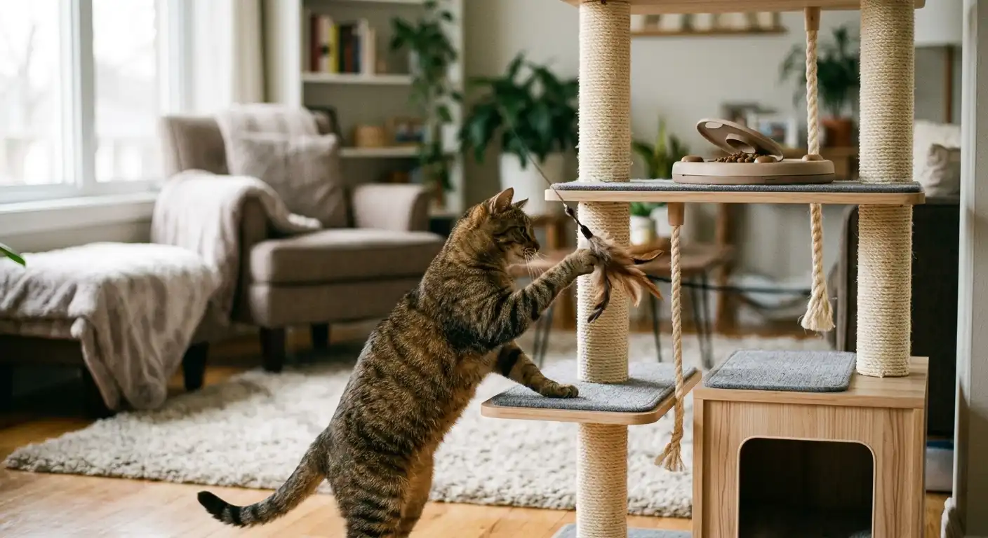 Indoor Cat Enrichment: How to Re-Energise a Bored Cat