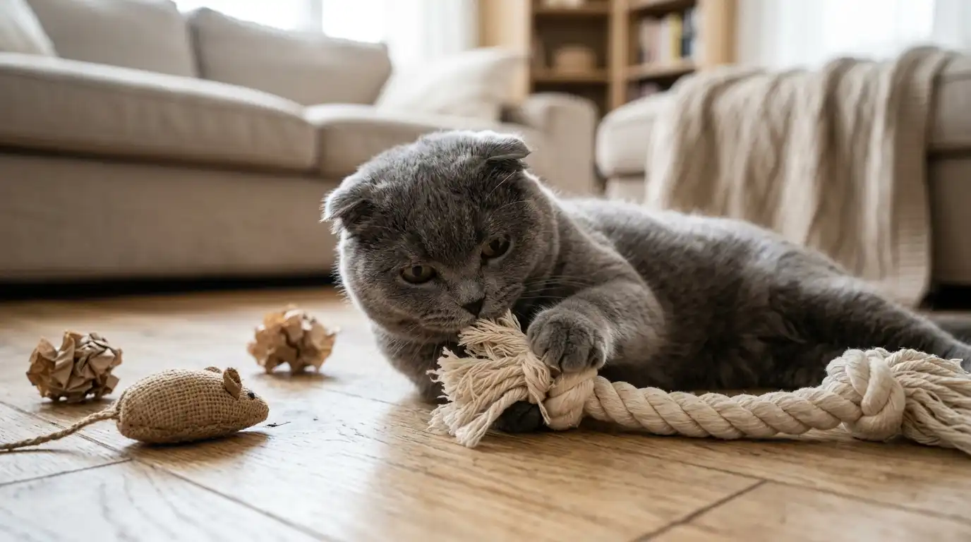 Are Synthetic Cat Toys Safe? Why Natural Fibres Matter